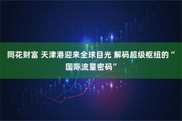 同花财富 天津港迎来全球目光 解码超级枢纽的“国际流量密码”